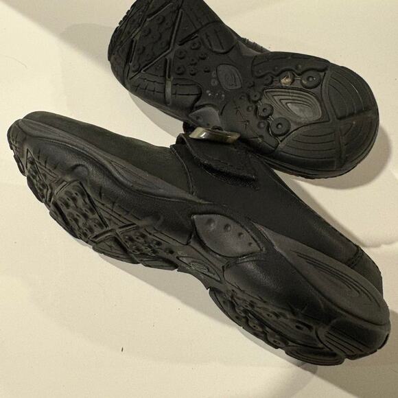 Black leather clogs leatherclogs - Picture 7 of 7